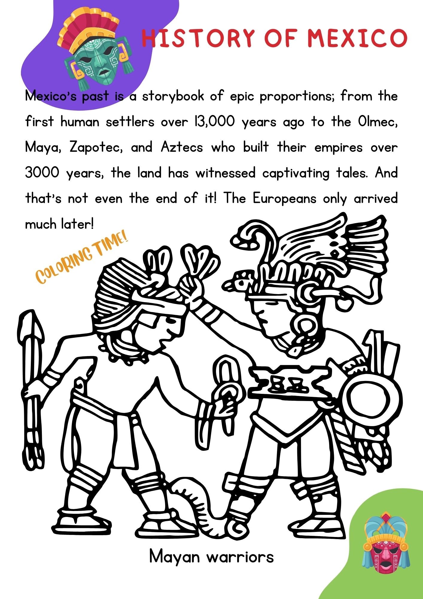 Discover Mexico - Ebook - Stories & Activities